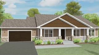 Crater Lake Floor Plan  Wausau Homes Mokena IL  Lykouretzos Residence [upl. by Bridgette]