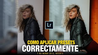 🔥COMO USAREDITAR CON PRESETS EN LIGHTROOM  Lightroom 2023 Tutoriales de Lightroom [upl. by Carin]