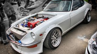 Nissan 240Z RB26 Turbo Engine [upl. by Eahs124]