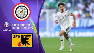 Iraq vs Japan Extended Highlights  AFC Asian Cup  CBS Sports Golazo [upl. by Lorelie]