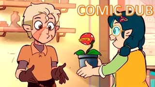 TAKING CARE OF WILLOWS PIRANHA PLANT  THE OWL HOUSE COMIC DUB [upl. by Lamb]