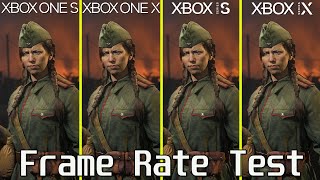 Call of Duty Vanguard ALL Xbox Consoles Frame Rate Test  FidelityFX CAS ON vs OFF [upl. by Dis]