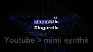 Zingarella Enrico Macias karaoke no voice [upl. by Llemor]