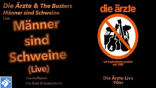 Die Ärzte amp The Busters Männer Sind Schweine Live [upl. by Garges]