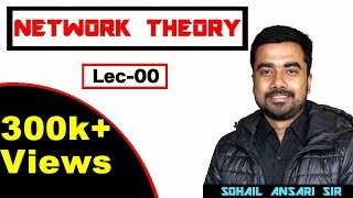 Lec00 Introduction to Network Theory [upl. by Delia]