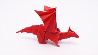 ORIGAMI DRAGON v2 Jo Nakashima [upl. by Schwenk]