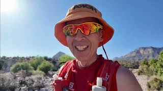 Running the Grand Circle Loop 12 miles at Red Rock Canyon outside of Las Vegas  Training for CCC [upl. by Ahsak]