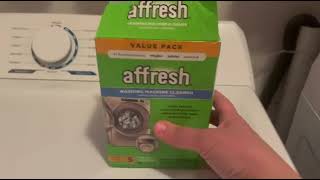 How to use affresh® Washing Machine Cleaner amp Machine Cleaning Wipes  Buy Now [upl. by Moira]