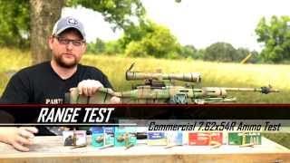 Commercial 762X54R Ammo Test [upl. by Aihsei]