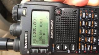 Yaesu VX8DR icom ICE91 Avia [upl. by Frasco]