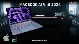 MacBook Air 15 2024 M3  Review amp Specification [upl. by Jobey756]