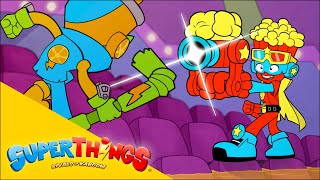 SUPERTHINGS NEON POWER EPISODE 3🍿FIZZY AGAINST THE WORLDS POPCORN🍿  Cartoon SERIES for Kids [upl. by Nayt]