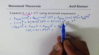 PreCalculus Expand Trinomial using Binomial Theorem [upl. by Etteroma]