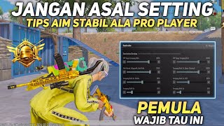 KESALAHAN CARA SETTING SENSITIVITAS PUBG MOBILE TERBAIK GYROSCOPE DAN NO GYROSCOPE [upl. by Lunn]