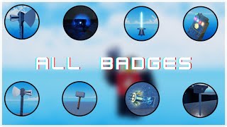 Roblox Thanos Simulator All Badges 2023 [upl. by Sackman452]