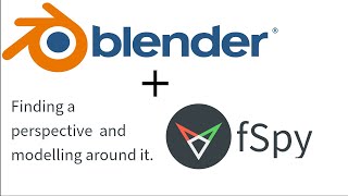 Blender  fSpy Tutorial [upl. by Serg161]