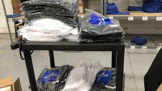 Stockroom MLopez New Garments “Put Away” Cart Improvement [upl. by Haggerty838]