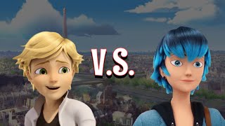 Lukanette VS Adrienette  Which ship is better Miraculous Ladybug [upl. by Suzette946]