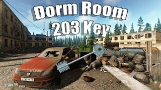 Dorm Room 203  Tarkov Key Guide [upl. by Leinahtam]