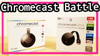 對決  Chromecast Ultra vs 2 gen [upl. by Inaflahk]