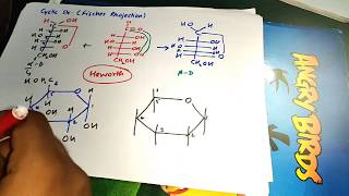 Super Trick for Haworth and Fischer Projection of Glucose and Fructose  Part 1  Carbohydrates [upl. by Kari]