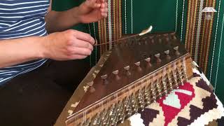 ملودی روسی، واریاسیونهایی برای سنتور  A russian Melody variations for Santoor [upl. by Natty]