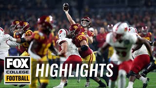 No 15 Louisville Cardinals vs USC Trojans Highlights  CFB on FOX [upl. by Ettedualc751]