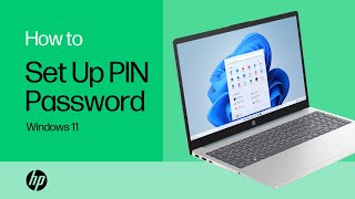 How to set up a PIN password in Windows 11  HP Notebooks  HP Support [upl. by Crawley100]