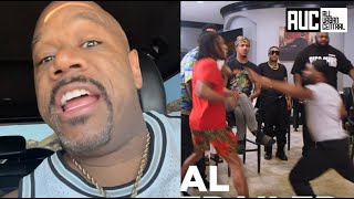 quotLet It Go U Got Knocked Outquot Wack 100 Responds After Fighting Ray J At Blueface House [upl. by Audry]