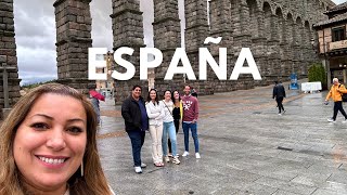 Visitando a mis amigos en Madrid España Vlog [upl. by Ecyla]