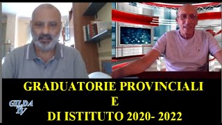 GRADUATORIE PROVINCIALI E DI ISTITUTO 2020 2022 GUIDA ALLA COMPILAZIONE ON LINE [upl. by Cutty567]