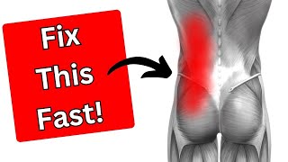 How To Fix Low Back Pain Off To The Side [upl. by Bord]