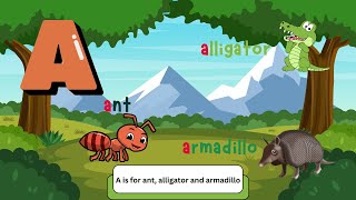 Animal Alphabet Song  Learn 104 Animals  Vocabulary for Kids  Prod by Jutt Brothers official [upl. by Ernald437]