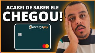 ATENÇÃO ACABEI DE SABER ENFIM CHEGOU O NOVO CARTÃO DE CRÉDITO RECARGAPAY COM UM BAITA BENEFÍCIO [upl. by Ellimahs]