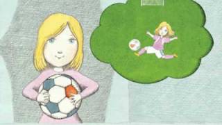 Madlenka Soccer Star by Peter Sis  Book Trailer [upl. by Schlicher854]