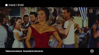 Scandal la Sorrento cu Sophia Loren la Telecinemateca pe TVR1 [upl. by Leunamme268]