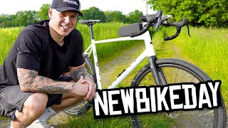 NEW GRAVEL BIKE DAY  NS BIKES RAG 3 [upl. by Ynetsed605]