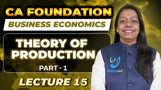 CA Foundation  Paper4  Lecture 15  Business Economics  Surbhi Maam  Sure Success 10 [upl. by Archie844]