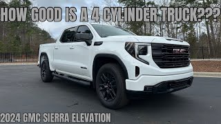 2024 GMC Sierra Elevation Full InDepth Review  How Good Is A 4 Cylinder Truck [upl. by Aldos]