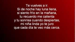 Te mando flores letra  Fonseca [upl. by Barcot]