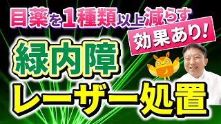 【目薬を１種類以上減らせる】新しい治療quot緑内障のレーザー治療quot 効果や値段、どんな人に向いているか聞いてみた！ 緑内障 眼科 [upl. by Aynotahs]