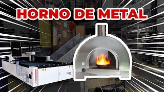 Fábrica de hornos de metal  cortadora láser de metal [upl. by Sirotek]