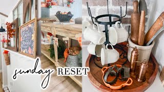 SUNDAY RESET  WEEKLY MUSTDOS TO HAVE A STRESS FREE PRODUCTIVE WEEK  CHARLOTTE GROVE FARMHOUSE [upl. by Zerk]