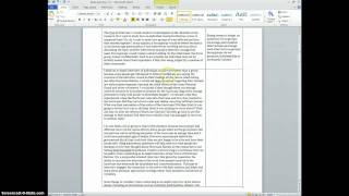 Tutorial Qualitative Analysis in Word [upl. by Elyr]