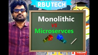 Monolithic vs Microservices in Spring springboot microservices java [upl. by Aliab]