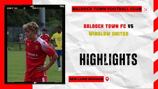 Baldock Town FC Vs Winslow United Match Highlights [upl. by Eremehc36]