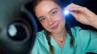 ASMR EYE DOCTOR Exam Roleplay Light Typing Whispering [upl. by Sulihpoeht]