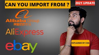 How To Buy Items From Alibaba AliExpress To India Chinese ECommerce Website  Customs Clearance [upl. by Stacee]