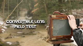 Convertible Lenses  A Field Test  Large Format Friday [upl. by Alrak]