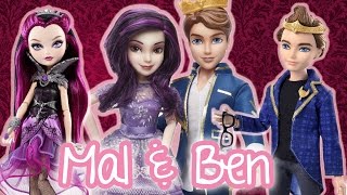 Disney Descendants  Mal and Ben 2Pack  Review [upl. by Howlan]